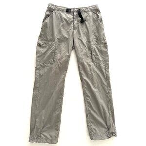 Mountain Hardwear Cargo Hiking Pants Size 8 Gray Women's Straight Cinch Leg